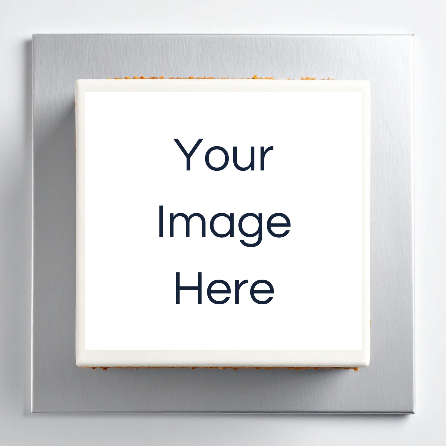 Personalised Edible Cake Topper - 4-7 Inch Square