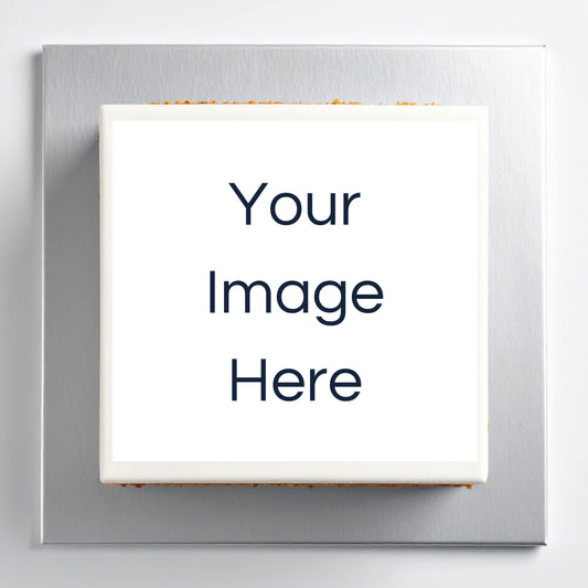 Personalised Edible Cake Topper - 4-7 Inch Square
