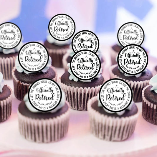 Officially Retired Edible Cupcake Toppers