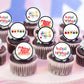 Happy Birthday Edible Cupcake Toppers