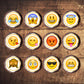 Emoji Cupcake Toppers Theme #2