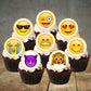 Emoji Cupcake Toppers Theme #2