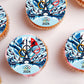 Olympics Theme Edible Cupcake Toppers