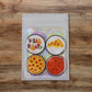 Pizza Party Edible Cupcake Toppers in white plastic packaging 