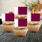 Qatar Flag Edible Cupcake Toppers