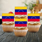 Venezuela Flag Edible Cupcake Toppers